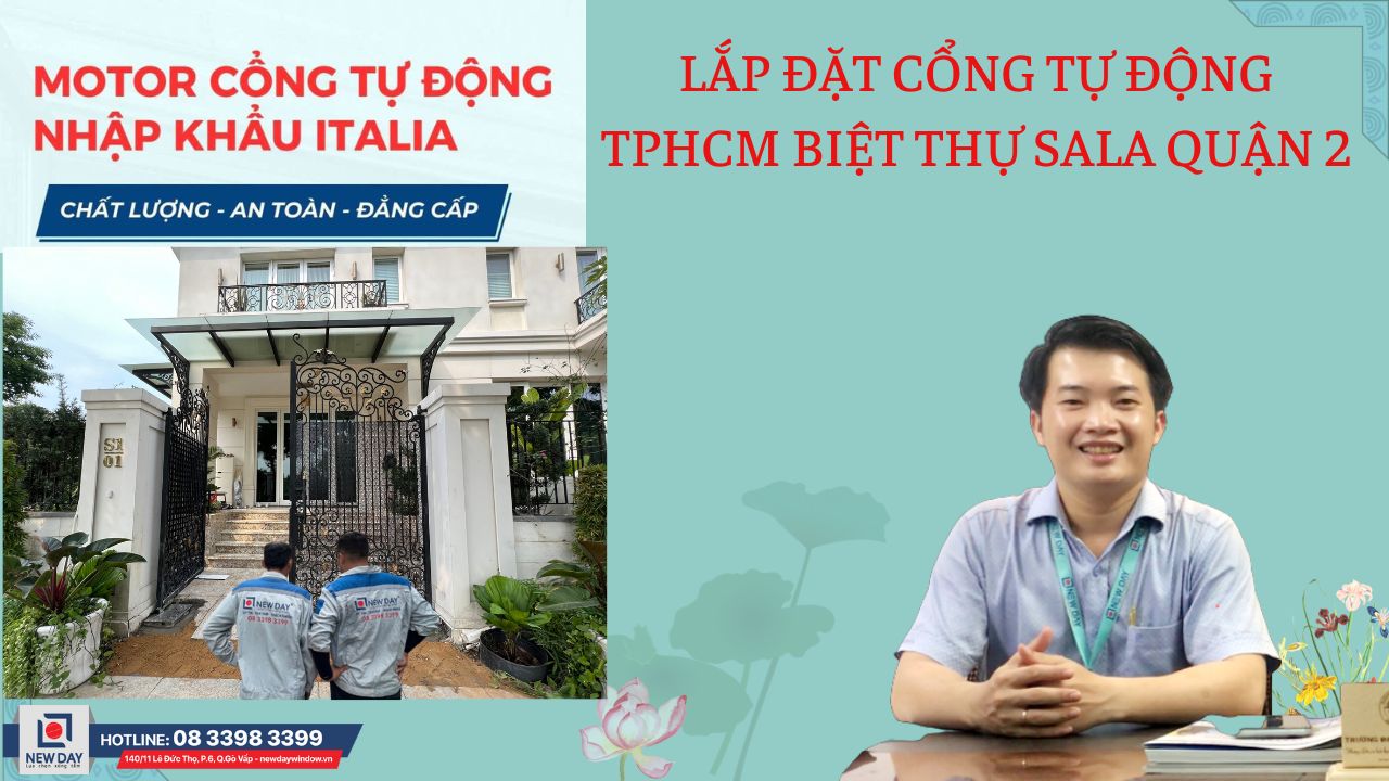 Cửa lưới chống muỗi New Day Biệt thự Sala Quận 2